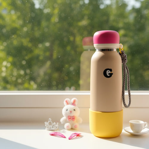 The Little Explorer Insulated Water Bottle-Soft Butter