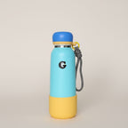 The Little Explorer Insulated Water Bottle-Ocean Blue