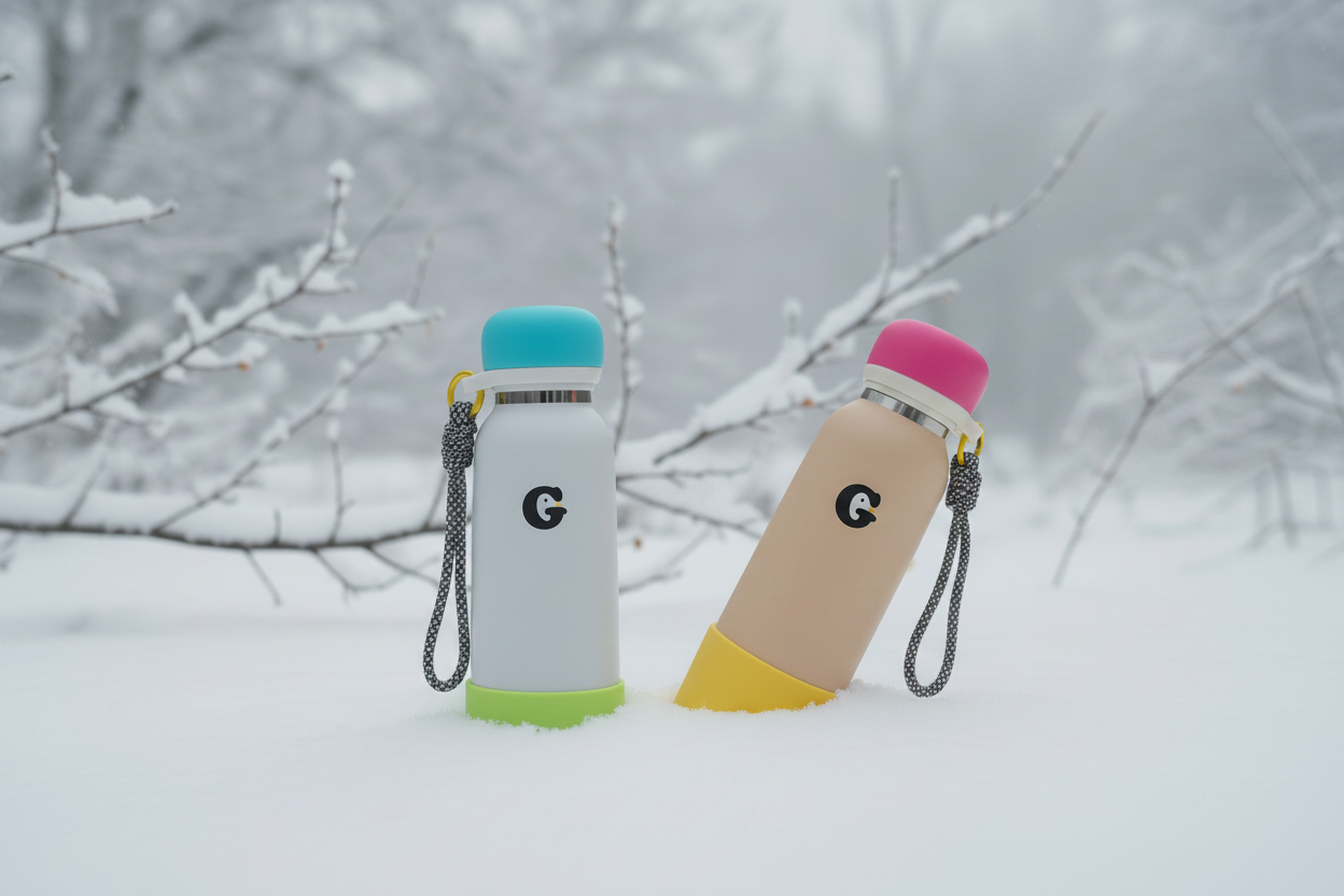 双瓶冬日雪景横幅