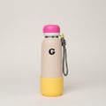 The Little Explorer Insulated Water Bottle-Soft Butter