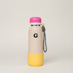The Little Explorer Insulated Water Bottle-Soft Butter
